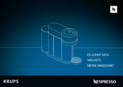Krups Nespresso Vertuo Next Bedienungsanleitung