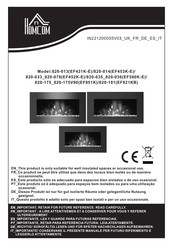 HOMCOM 820-036 Bedienungsanleitung