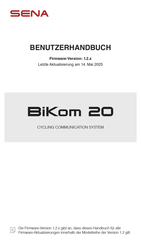 Sena BiKom 20 Benutzerhandbuch