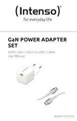 Intenso GaN POWER ADAPTER SET Benutzerhandbuch