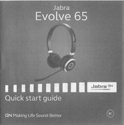 Jabra HSC018W Schnellstartanleitung