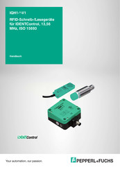 Pepperl+Fuchs IQH1-F61-V1 Handbuch