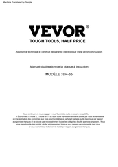 Vevor LI4-65 Bedienungsanleitung