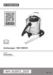 Parkside 345813 2001 Originalbetriebsanleitung