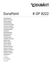 Duravit DuraPoint DP 8222 Montageanleitung