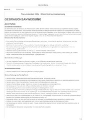 Bestway 54005 Gebrauchsanweisung