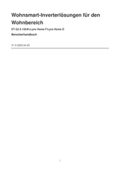 Goodwe Lynx Home F Plus+ Benutzerhandbuch