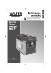 Walter 640062 Bedienungsanleitung