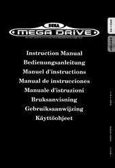 Sega MEGA DRIVE MASTER SYSTEM CONVERTER Bedienungsanleitung