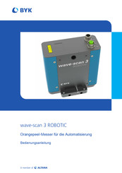 BYK wave-scan 3 ROBOTIC Bedienungsanleitung