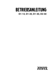 Volvo Penta D1-13 Betriebsanleitung