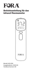 Fora AOJ-20A Betriebsanleitung