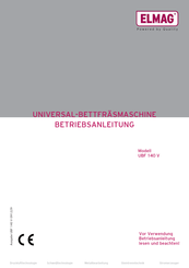 Elmag 82136 Betriebsanleitung