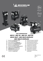 Michelin MX 10 Betriebsanleitung