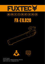 Fuxtec FX-E1LB20 Bedienungsanleitung