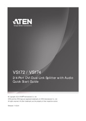 ATEN VanCryst VS174 Bedienungsanleitung