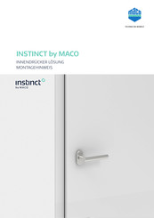 maco INSTINCT Installationsanleitung