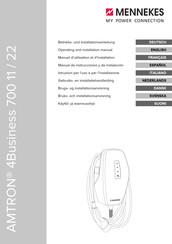 Mennekes AMTRON 4Business 710 22 C2 Betriebs Und Installationsanleitung
