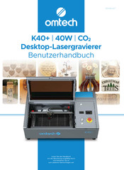 OMTech K40+ Benutzerhandbuch