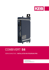 KEB COMBIVERT S6 Gebrauchsanleitung