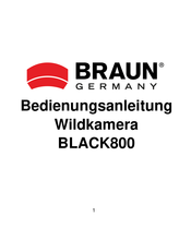 Braun BLACK800 Bedienungsanleitung