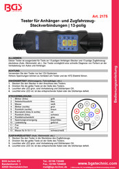Bgs Technic 2175 Bedienungsanleitung