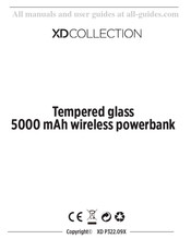XD COLLECTION P322.09 Serie Bedienungsanleitung