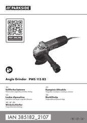 Parkside PWS 115 B2 Originalbetriebsanleitung