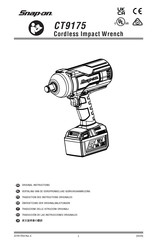 Snap-On CT9175 Übersetzung Der Originalanleitung