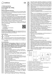 Renkforce 1208454 Bedienungsanleitung