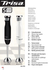 Trisa Electronics 6710.42 Bedienungsanleitung
