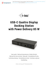 i-tec C31QUATTRODOCKPDUK Gebrauchsanweisung