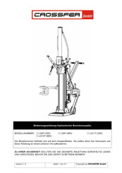 CROSSFER LS11T-230V Bedienungsanleitung