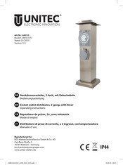 Unitec 44253 Bedienungsanleitung