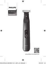Philips OneBlade Pro QP6550/15 Bedienungsanleitung