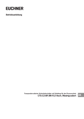 EUCHNER CTS-C2-BR-CC-FLX-AP-VSA-174018 Betriebsanleitung