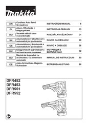 Makita DFR453Z Betriebsanleitung