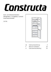CONSTRUCTA CK786EFE0/01 Gebrauchsanleitung