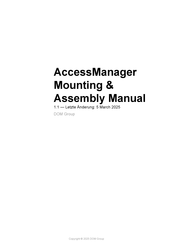DOM ELS AccessManager Terminal Compact Montageanleitung
