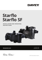 Davey StarFlo DSF420 Installation Und Betriebsanleitung