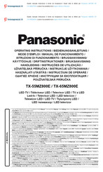 Panasonic TX-48MZ700E Bedienungsanleitung
