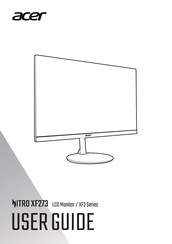 Acer NITRO XF3 Serie Bedienungsanleitung