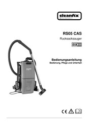 Cleanfix 025.201SEV Bedienungsanleitung