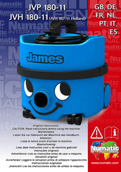 Numatic JVH 180-11 Originalanleitung