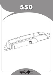 Faac 550 Bedienungsanleitung
