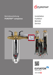 elysator PUROTAP compenso 12 Betriebsanleitung