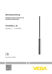 Vega VEGAWELL 52 Betriebsanleitung