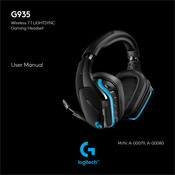 Logitech G A-00080 Bedienungsanleitung