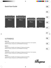 Bugera ULTRABASS BXD15 Schnellstartanleitung