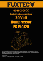 Fuxtec FX-E1CI20 Original Bedienungsanleitung